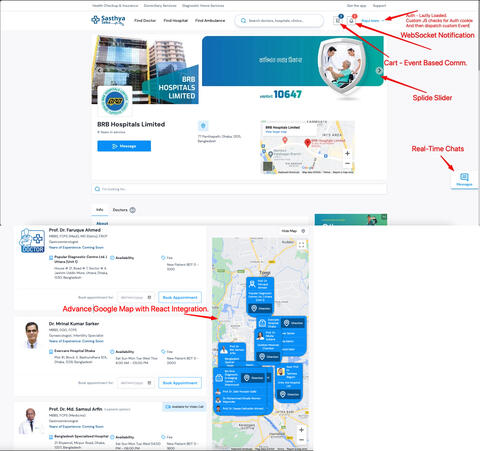 SasthyaSeba.com - A Healthcare Platform Website. — screenshot 8